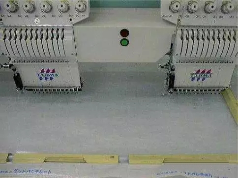電腦繡花當中平繡的(de)開位步驟