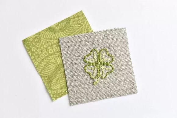 自己來(lái)做好看刺繡鑰匙扣