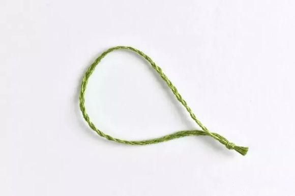 自己來(lái)做好看刺繡鑰匙扣