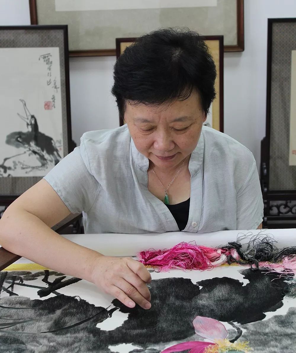 揚繡大(dà)師吳曉平