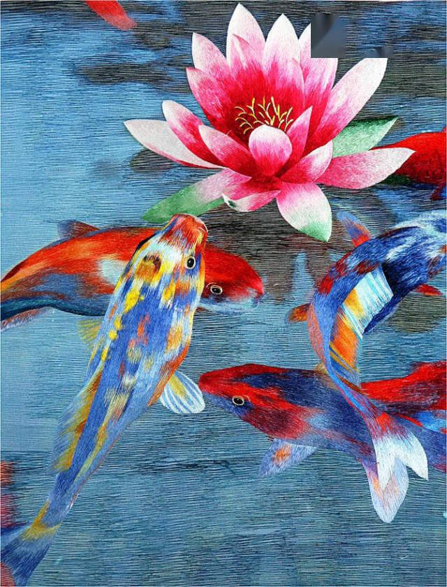 中國(guó)手工刺繡，永不(bù)過時(shí)的(de)美