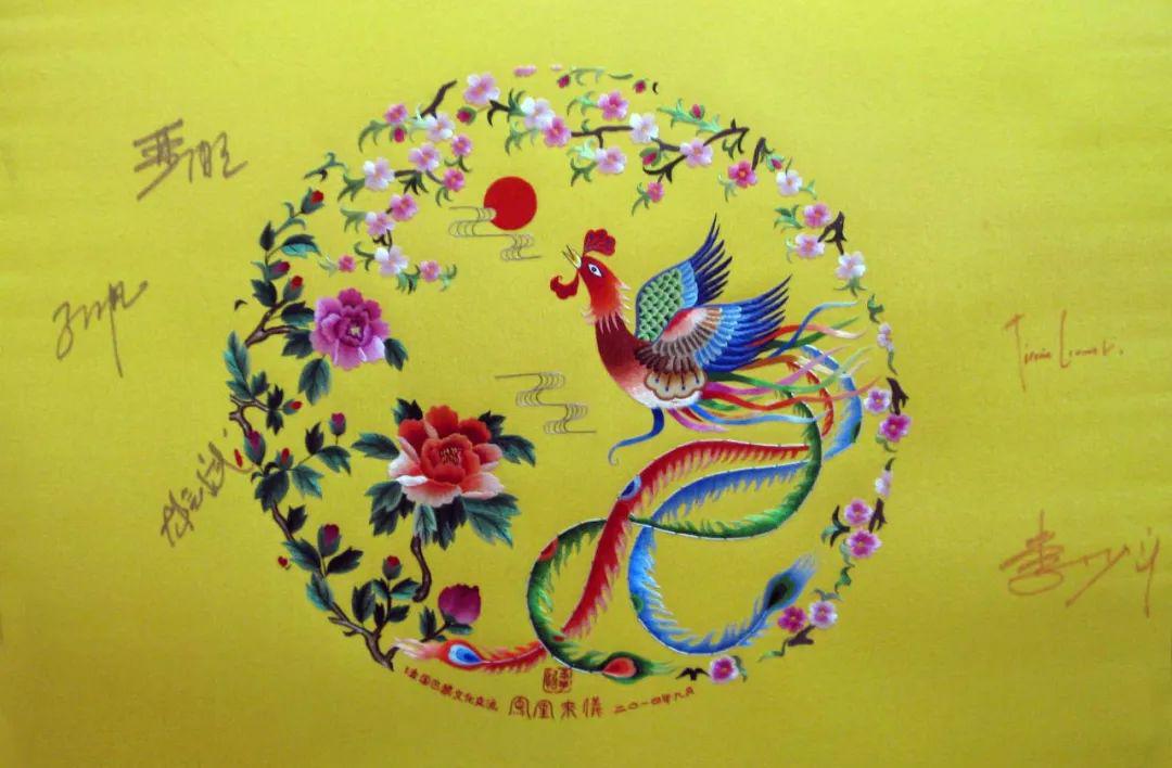 中國(guó)手工刺繡，永不(bù)過時(shí)的(de)美