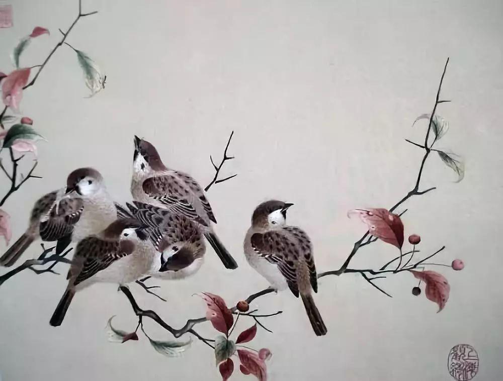 中國(guó)手工刺繡，永不(bù)過時(shí)的(de)美