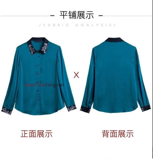 刺繡襯衫顯優雅年輕身材，氣質迷人(rén)